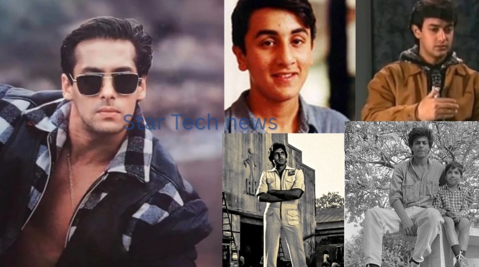 Salman khan, Shahrukh khan, Amitabh Bachchan, Ranbir Kapoor, Amir khan