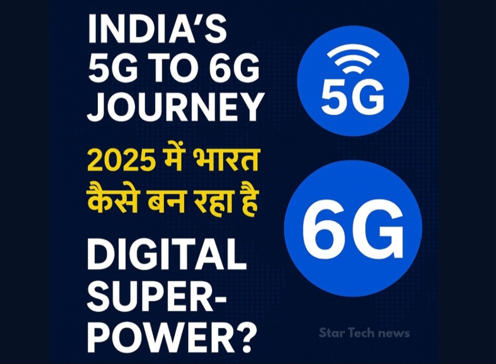 India’s 5G to 6G Journey: 2025 में भारत कैसे बन रहा है Digital Superpower?” (From Villages to Space: How India is Leading the Next-Gen Connectivity Revolution)